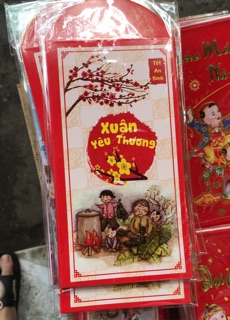 Lì xì Tết tệp 6 cái (Giao Mẫu Ngẫu Nhiên)