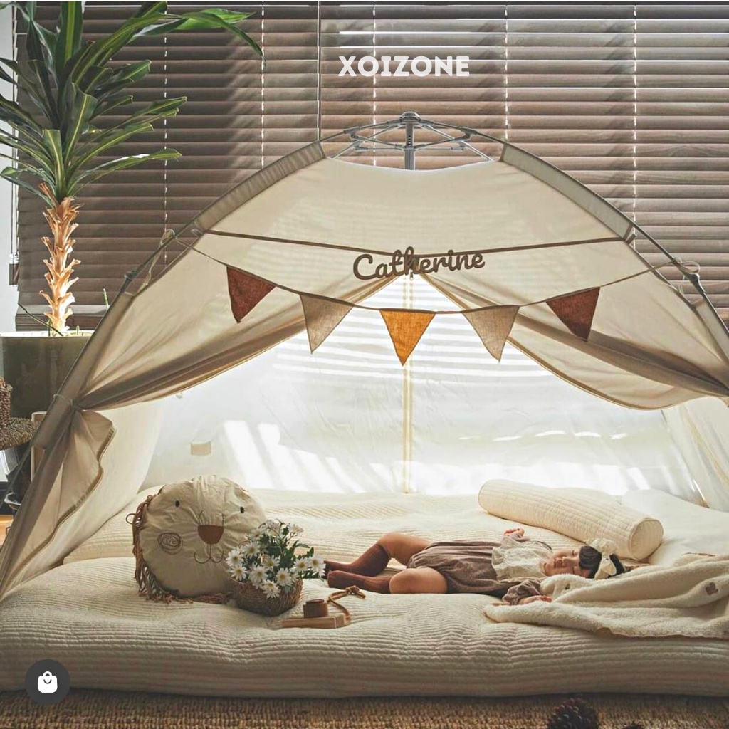 Lều cắm trại tại nhà cho bé và gia đình/ One-touch heating tent for baby &amp; family