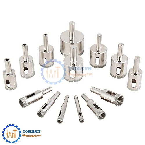 TST Mũi Khoan Kính Và Gạch Men Mũi Khoan Lỗ Kim Cương Loại Tốt Diamond Drill Bits