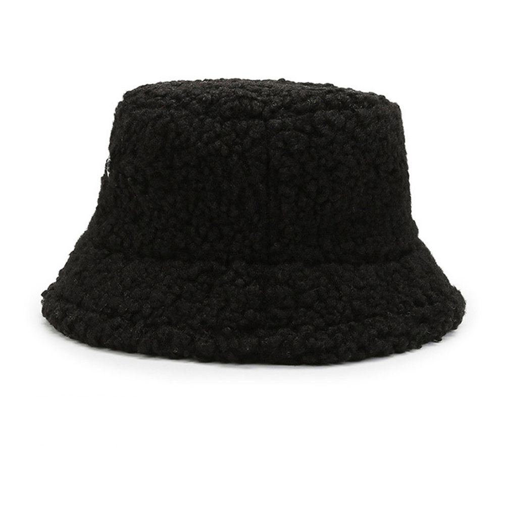 Nón xô lông len dày dặn ấm áp mùa thu đông cho nữ