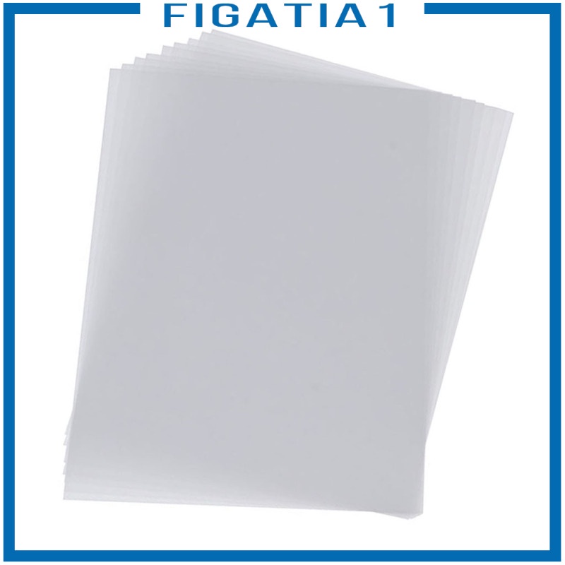 [figatia1] 10 Tấm Phim Co Nhiệt Trong Suốt Dùng Để Đánh Bóng / Làm Đồ Thủ Công