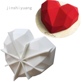 Khuôn Silicone Làm Bánh Chống Dính Hình Trái Tim