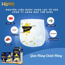(Combo 2 bịch) Tã Bỉm Dán/Quần Hoshi S56/M46/M44/L42/XL38/XXL36/XXXL34/XXXXL32