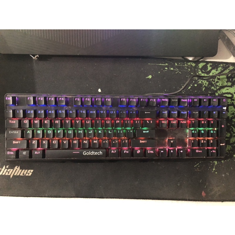 Bàn phím cơ Goldtech K25 Full Led RGB