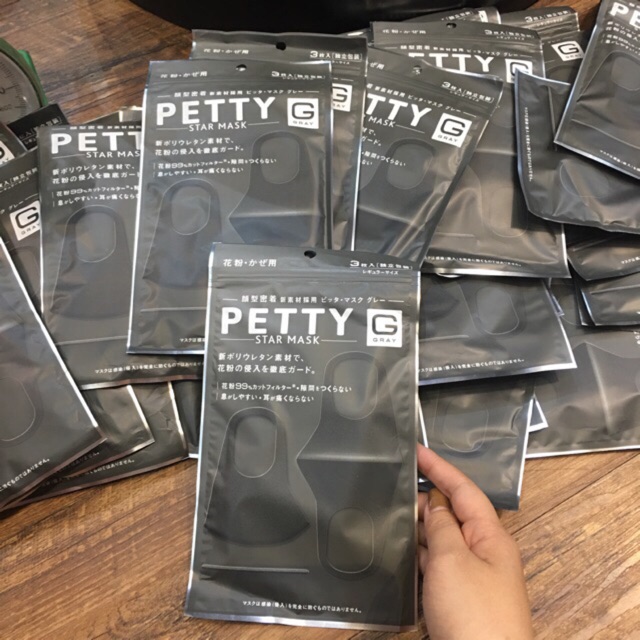 SET 3 khẩu trang PETTY Chuẩn hàng Auth | BigBuy360 - bigbuy360.vn