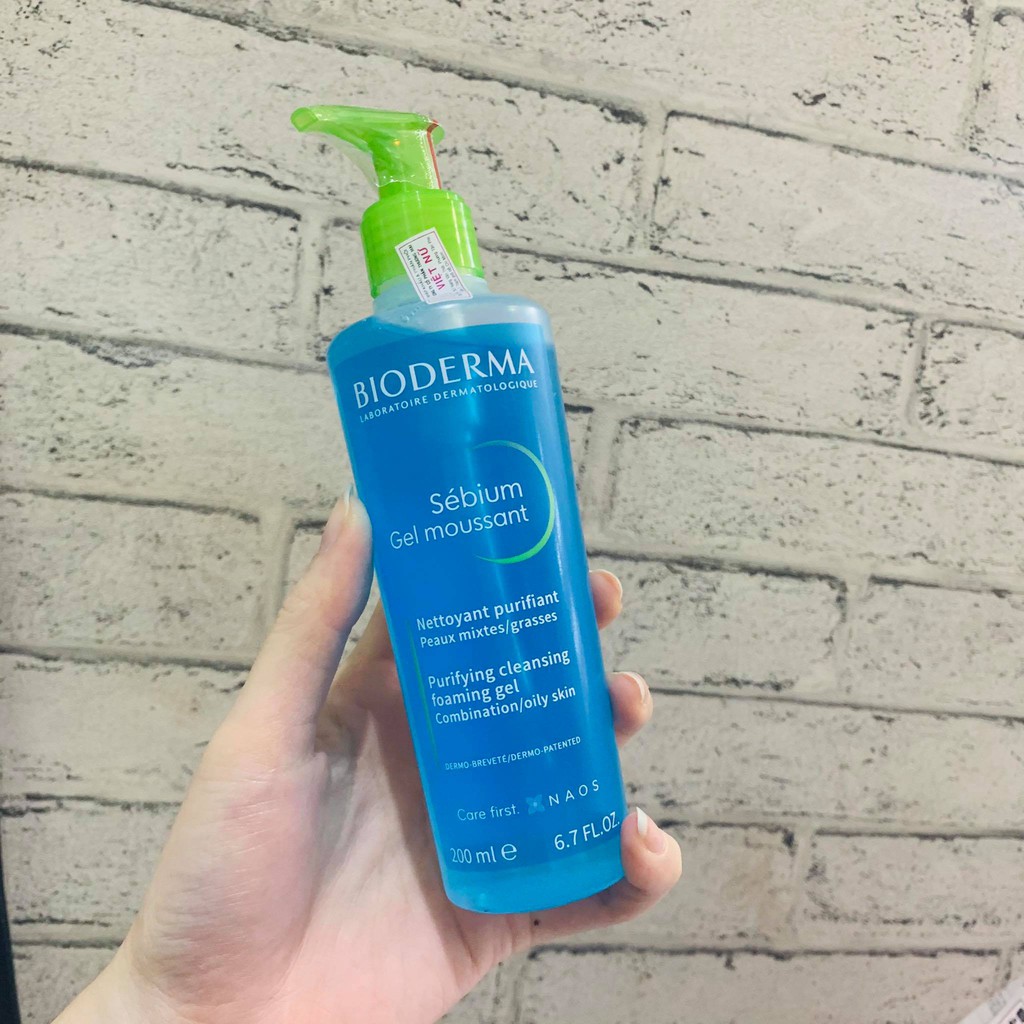 Sữa rửa mặt Bioderma Sebium Gel Moussant ( 200mL )