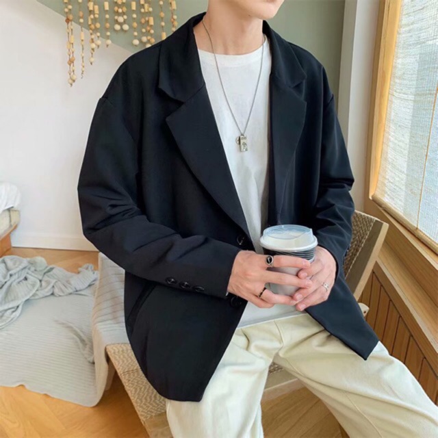 Áo Blazer nam form rộng