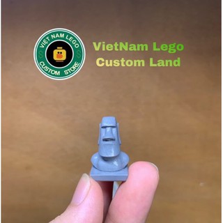 Tảng đá Moai - phụ kiện moc minifigures.