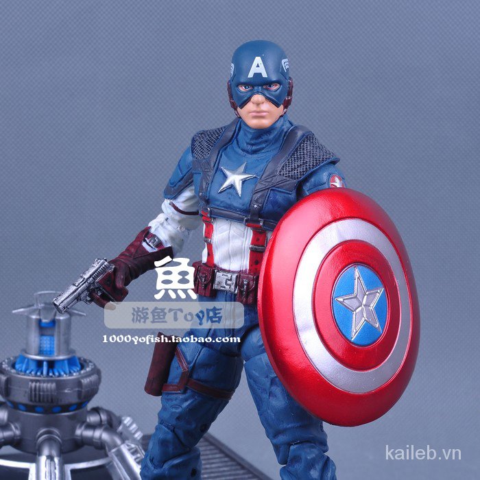 MARVEL Mô Hình Nhân Vật Captain America 7 Inch Cao Cấp