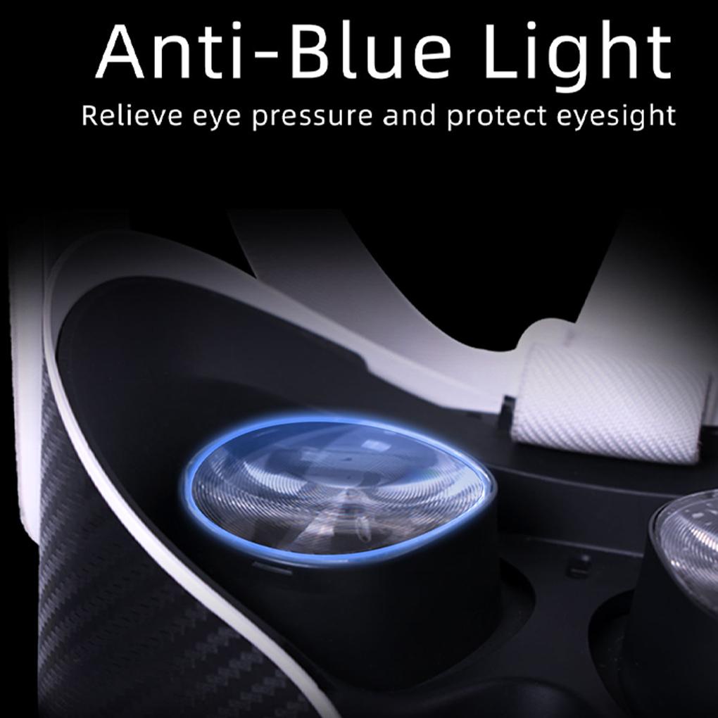 Set 4 Miếng Dán TPU Trong Suốt Độ Chính Xác Cao Chống Trầy Chống Mồ Hôi Bảo Vệ Mắt Kính Thực Tế Ảo VR