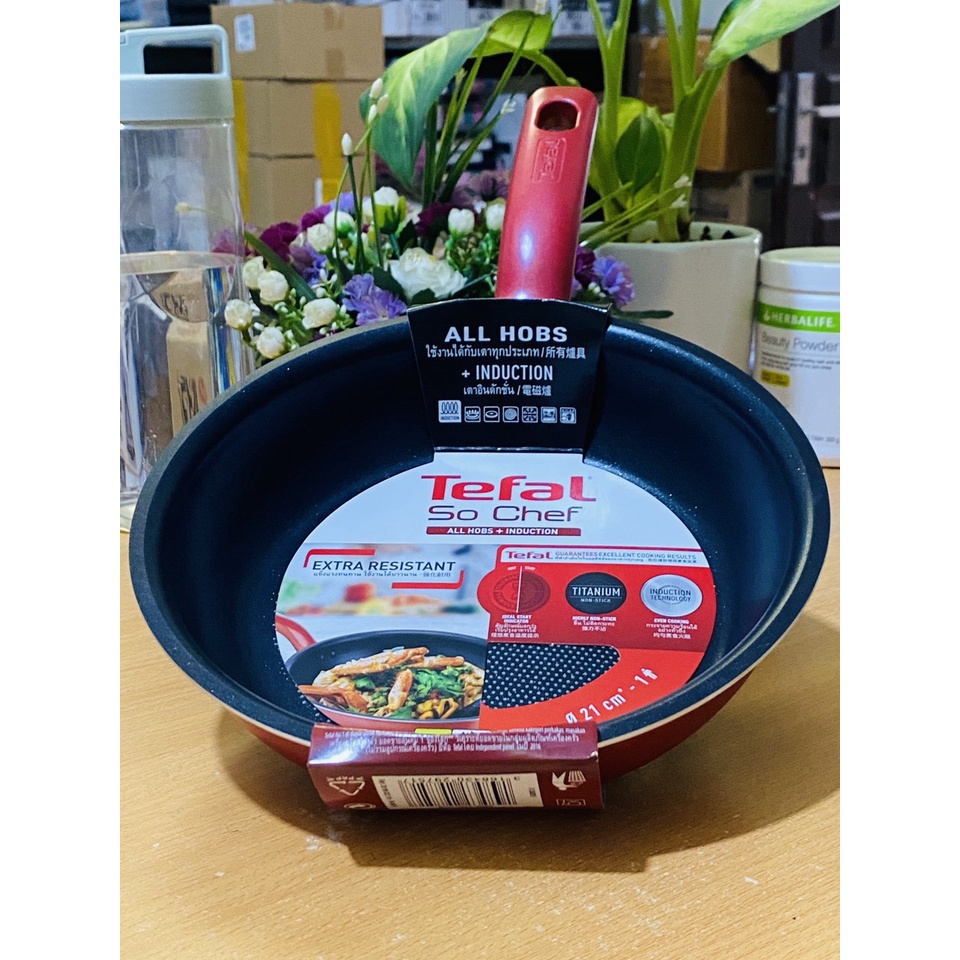 Chảo Tefal So Chef Cạn Lòng 21, 24, 28cm