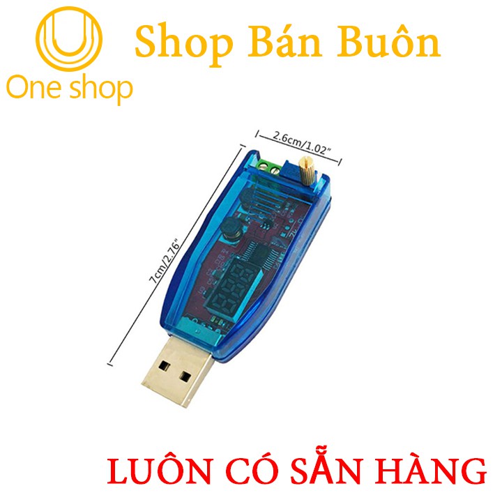 Module USB Boost-Buck DC-DC Vin 5VDC Vout 1-24VDC 3W
