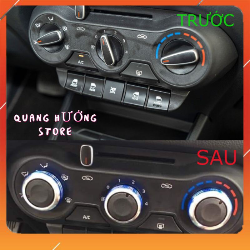 Núm điều hòa KIA soluto . chất liệu hợp kim nhôm siêu bền, siêu đẹp