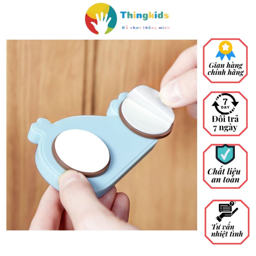 Khóa Gài Tủ Lạnh, Khóa Ngăn Kéo, Khóa Tủ Đồ an toàn cho nhà có trẻ nhỏ - Thingkids