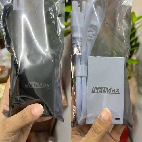 Nguồn PoE Adapter Netmax U-POE-AF/AT 48V-0.5A / 0.65A  Cho WiFi/Camera/VoIP