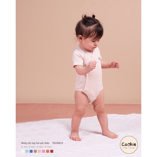 Body cộc tay 2 vạt chéo Cookie | BigBuy360 - bigbuy360.vn