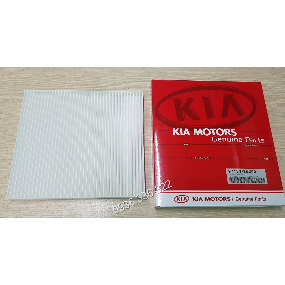 Lọc gió điều hòa  Kia Forte/ Cerato, Carens, Rio, Hyundai Elantra, Avante, Accent