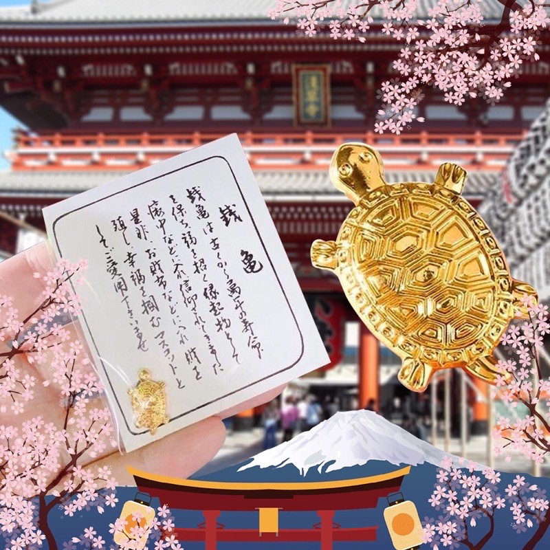 Rùa vàng phong thuỷ bỏ ví điện thoại hút tài lộc may mắn