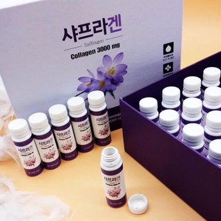 Nước Uống Nhụy Hoa Nghệ Tây Saffron Collagen 3000mg 30 Chai
