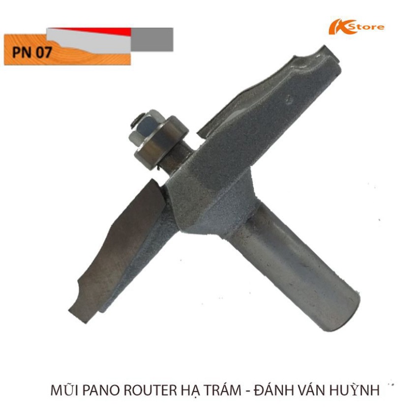 MŨI PHAY VÁN HUỲNH CỬA PN07 - MŨI PANO ROUTER HẠ TRÁM - ĐÁNH VÁN HUỲNH