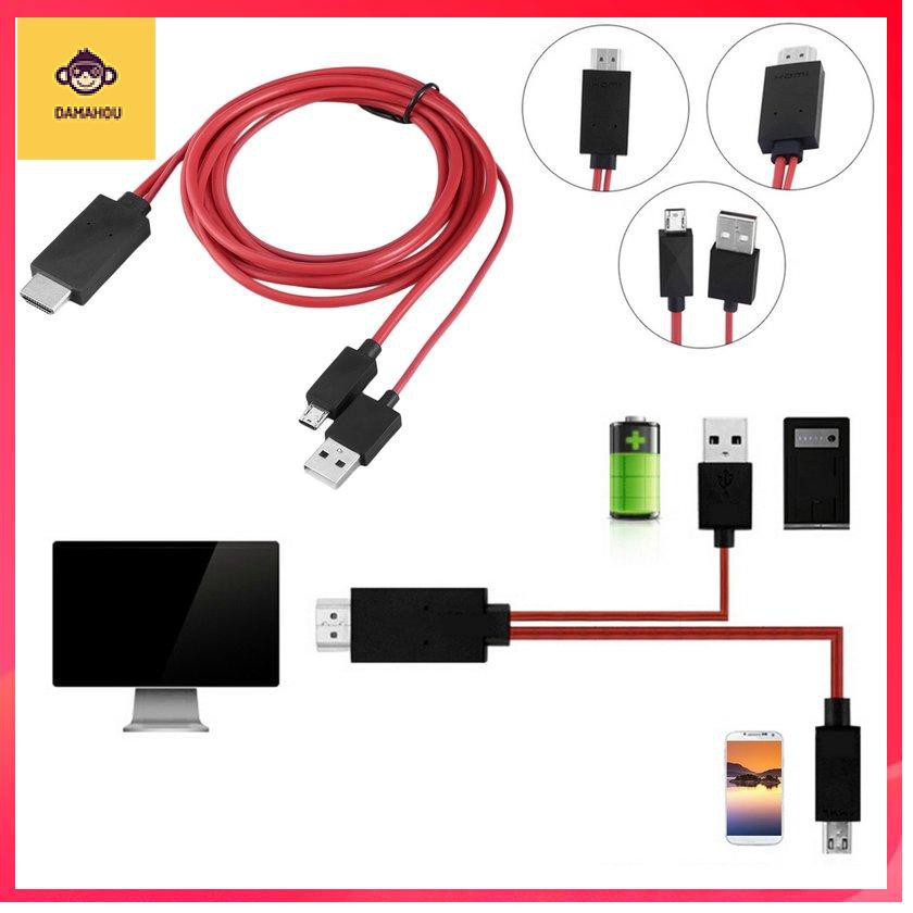 Cáp MHL Micro USB to HDMI với 11 chân cho Samsung Galaxy S1-4 Note1-4