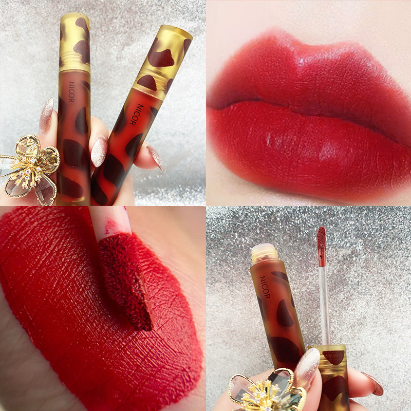 (Hàng Mới Về) Son Kem Lì Lâu Trôi Không Thấm Nước Thiết Kế Vỏ Sáng Tạo | BigBuy360 - bigbuy360.vn