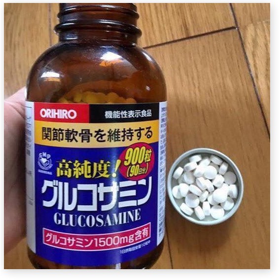 Viên xương khớp Glucosamine Orihiro 1500mg 900 viên Nhật Bản
