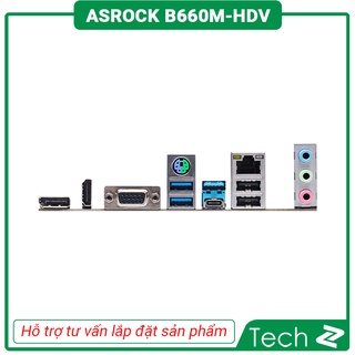 Mainboard ASROCK B660M HDV (Intel B660, Socket 1700, M-ATX, 2 khe RAM DDR4)