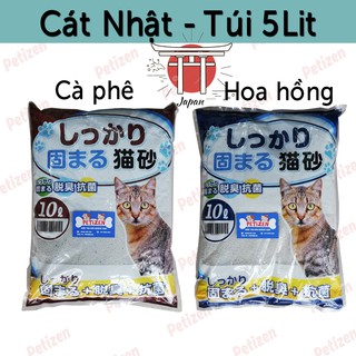 Cát Vệ sinh Mèo - Cát Nhật Túi 5L