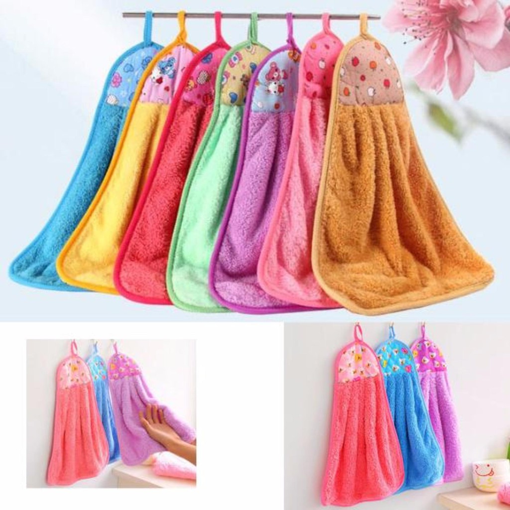 (sỉ 6.2k) Khăn Lau Tay Nhà Bếp - KHĂN LAU TAY COTTON siêu thấm mịn