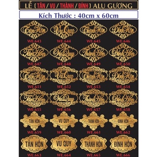 Bảng treo cổng alu