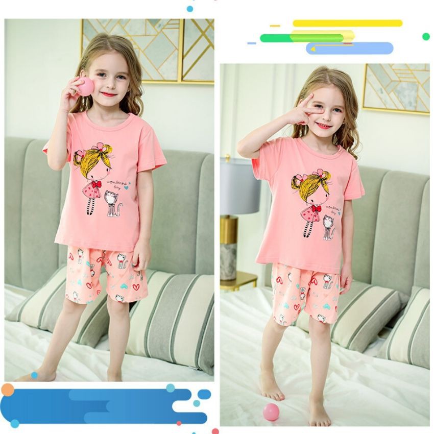 Bộ xuất Hàn KAI KAI TBKS38 cho bé gái siêu xinh