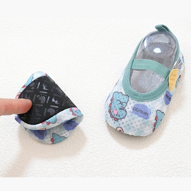 Giày Lưới Mềm Mại Chống Trượt Thoáng Khí Dành Cho Bé Trai Gái 0-3 Tuổi