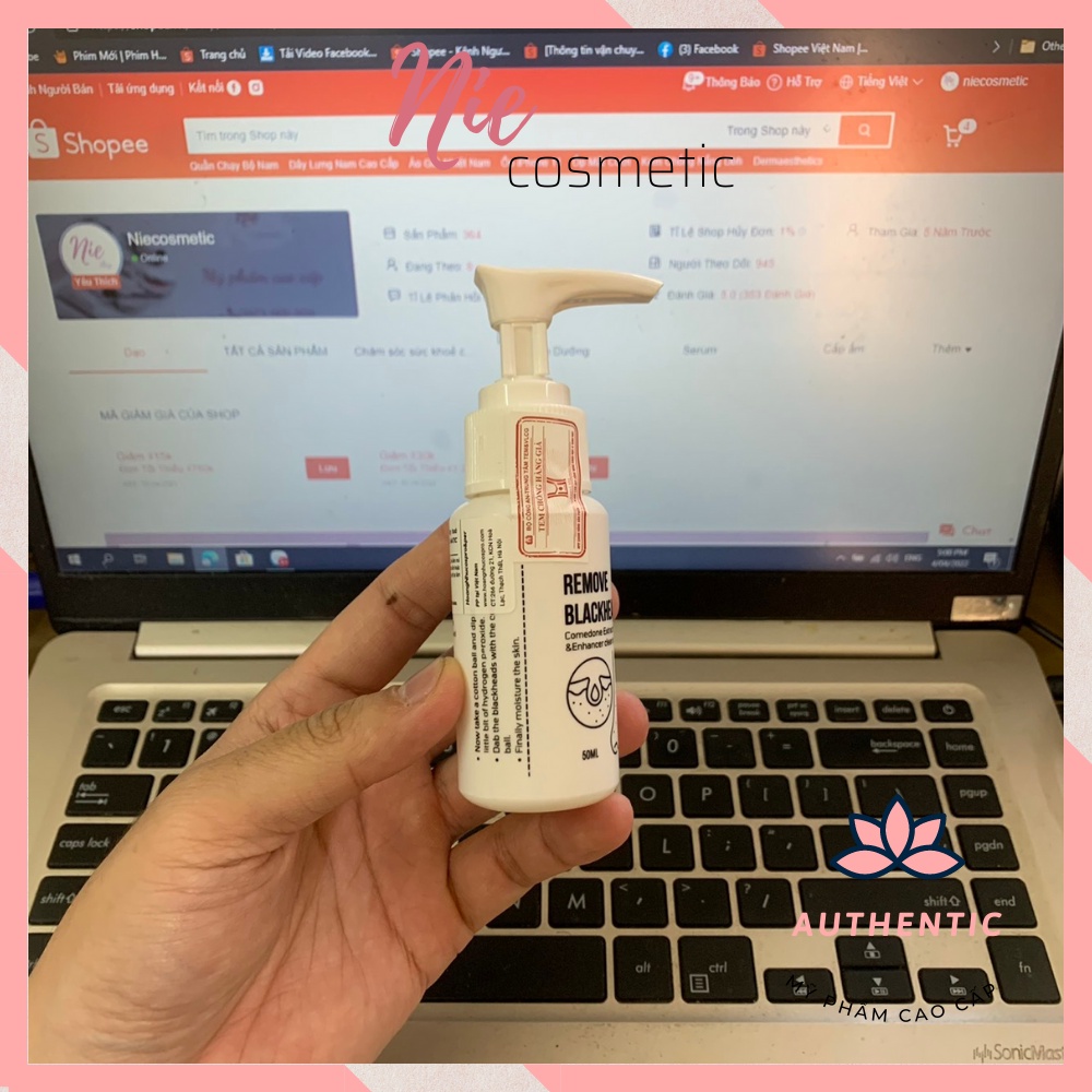 Ủ Mũi Xử Lý Mụn Đầu Đen Removes BlackHeads mẫu mới 2022