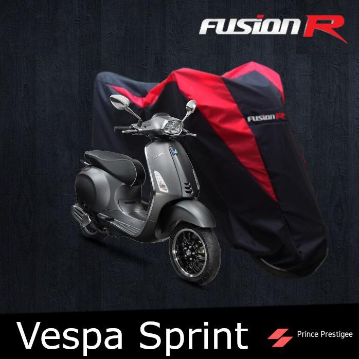 Vỏ bọc bảo vệ tay lái xe máy Vespa SPRINT FUSION R WATERPROOF màu đen