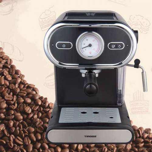 Máy Pha Cà Phê Espresso Tiross TS6211 - Hàng Chính Hãng