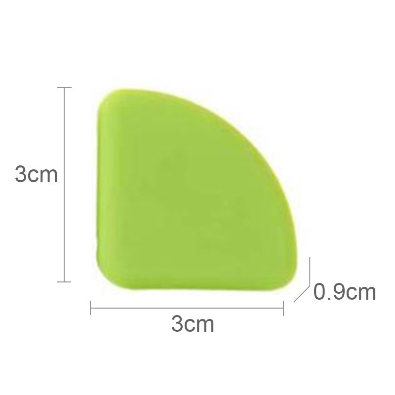 Bộ 4 miếng bọc cạnh góc bàn kính bảo vệ an toàn chống va đập cho bé