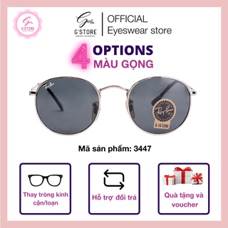 Kính râm thiết kế dáng mắt ruồi  tròng chống tia UV, Kính mắt thời trang nữ cao cấp 3447