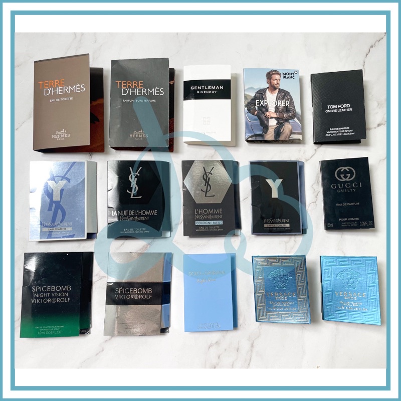 [AUTH 100% - US] Vial Nước Hoa, Mẫu Thử Nước Hoa NAM
