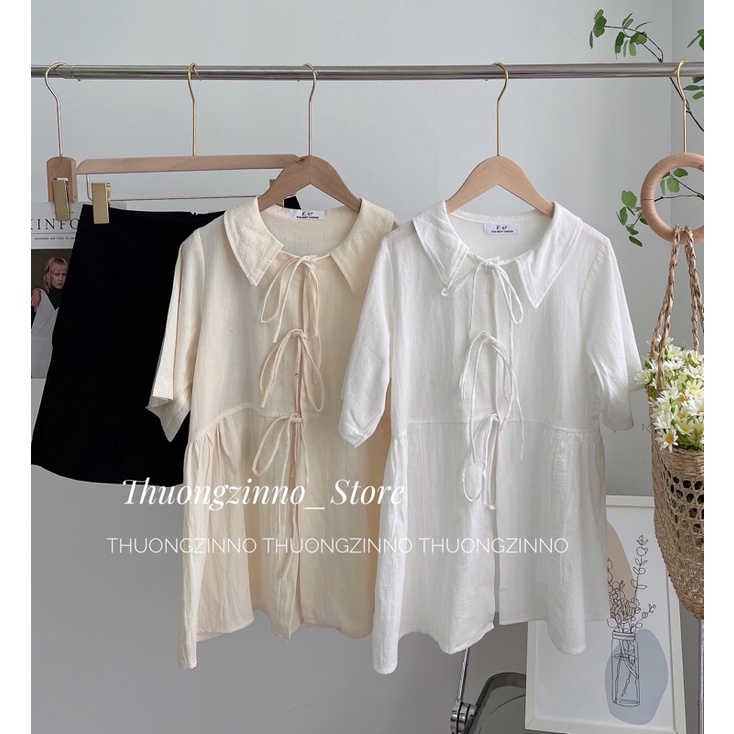 [Ảnh thật/Video] SET BeBe ÁO BABYDOLL BA NƠ + CHÂN VÁY (ảnh thật/sẵn)