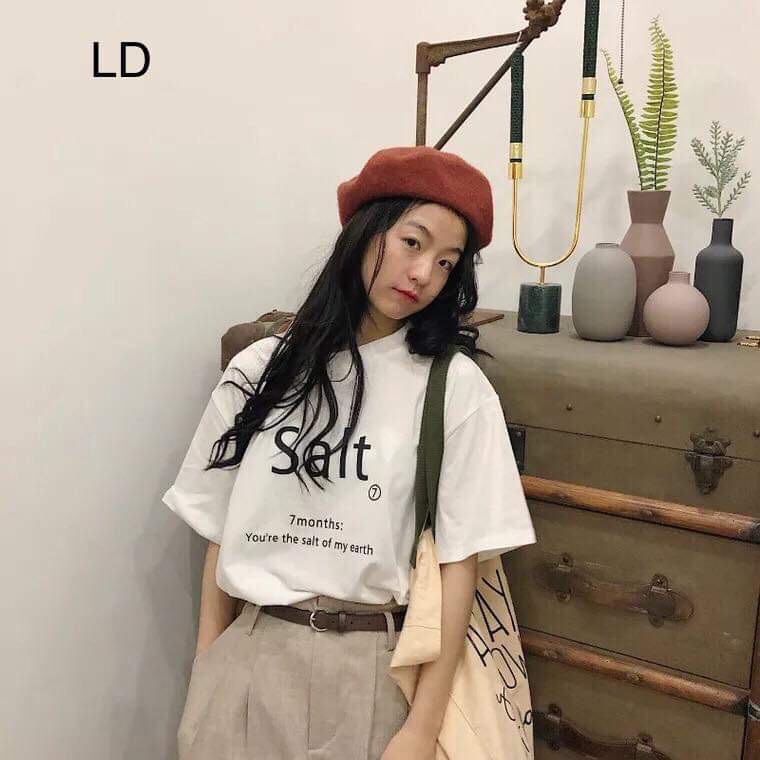 Áo phông Salt in chữ ngực LDU0519