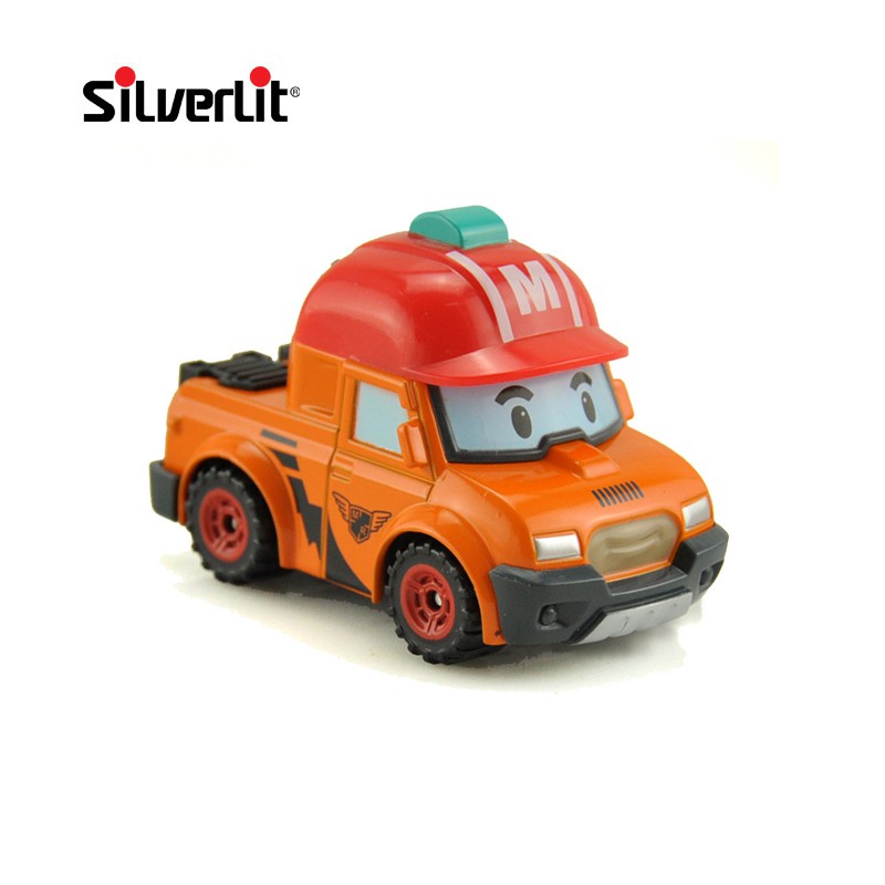 Hàng chính hãng POLI Hàn Quốc - Mark Hợp Kim Silverlit (Tray) - Poli và các bạn - Đội xe cứu hộ - Robocar Poli