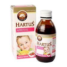 Hartus Appetite Siro ăn ngon cho bé  - cho trẻ từ 6 tháng, 1, 2 tuổi giúp hết biếng ăn, ăn nhanh hơn