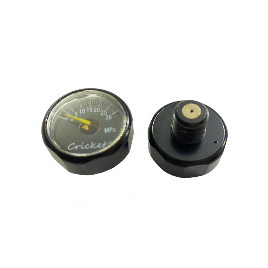 Đồng hồ đo áp suất - chân 8mm - 30MPa (Nhỏ) ( mặt màu Đen Chơn) pkb 🍂