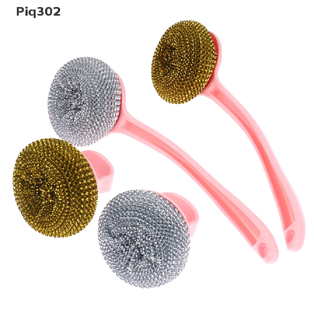 Cọ chà nồi có tay cầm dài tiện dụng Piq302