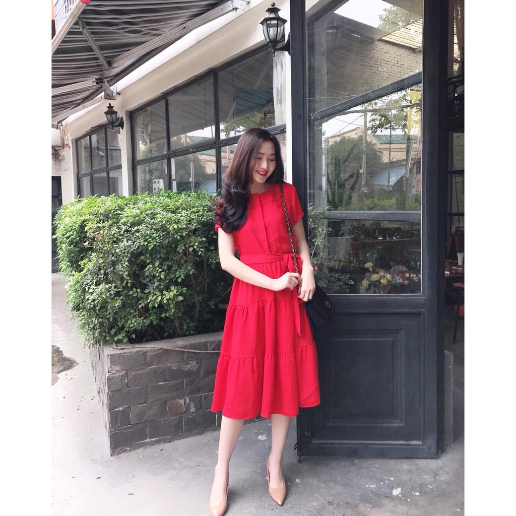 ĐẦM SUÔNG 3 TẦNG PHỐI NƠ EO
