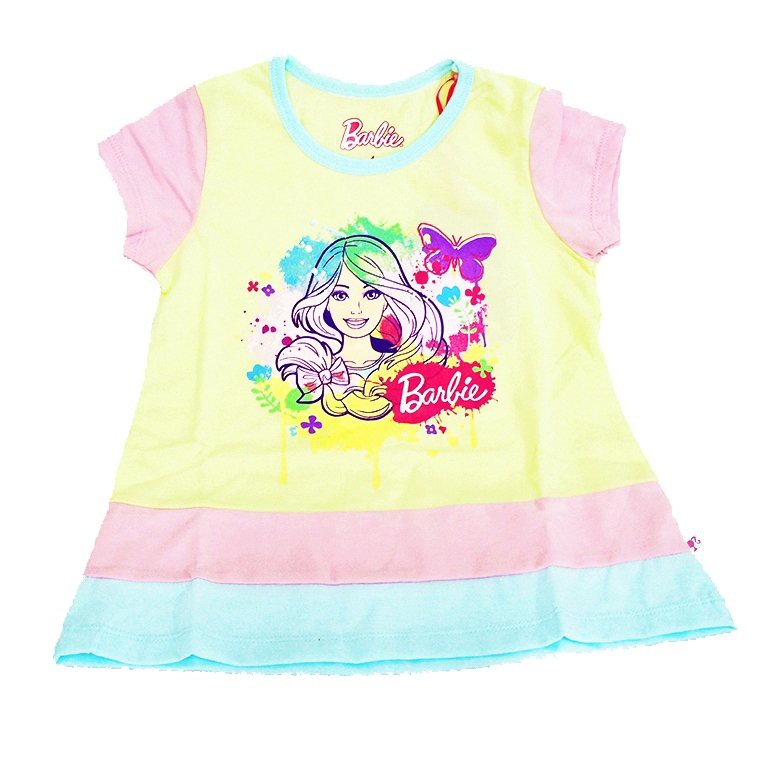 Áo Thun Bé Gái Barbie B-5609-08