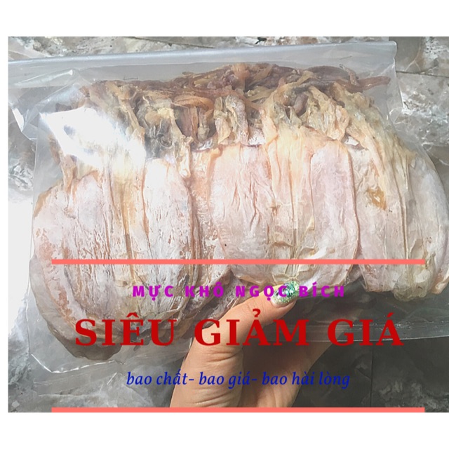 [Mã GROSALE2703 giảm 8% đơn 250K] Mực khô Cô Tô [ SIÊU MỀM, SIÊU NGỌT, GIÁ SIÊU TỐT] , gói 500gr size mực 30con/kg