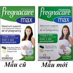 Vitamin Bầu Pregnacare Max -UK ( No Táo)