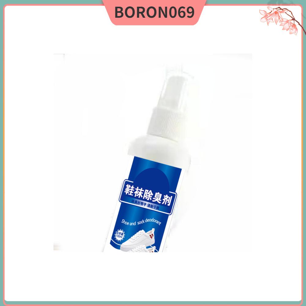 Hàng giao ngay 100ml Xịt tẩy rửa giày dép Tủ giày dép Socks Fragrance Cleaner cho Văn phòng Hộ gia đình